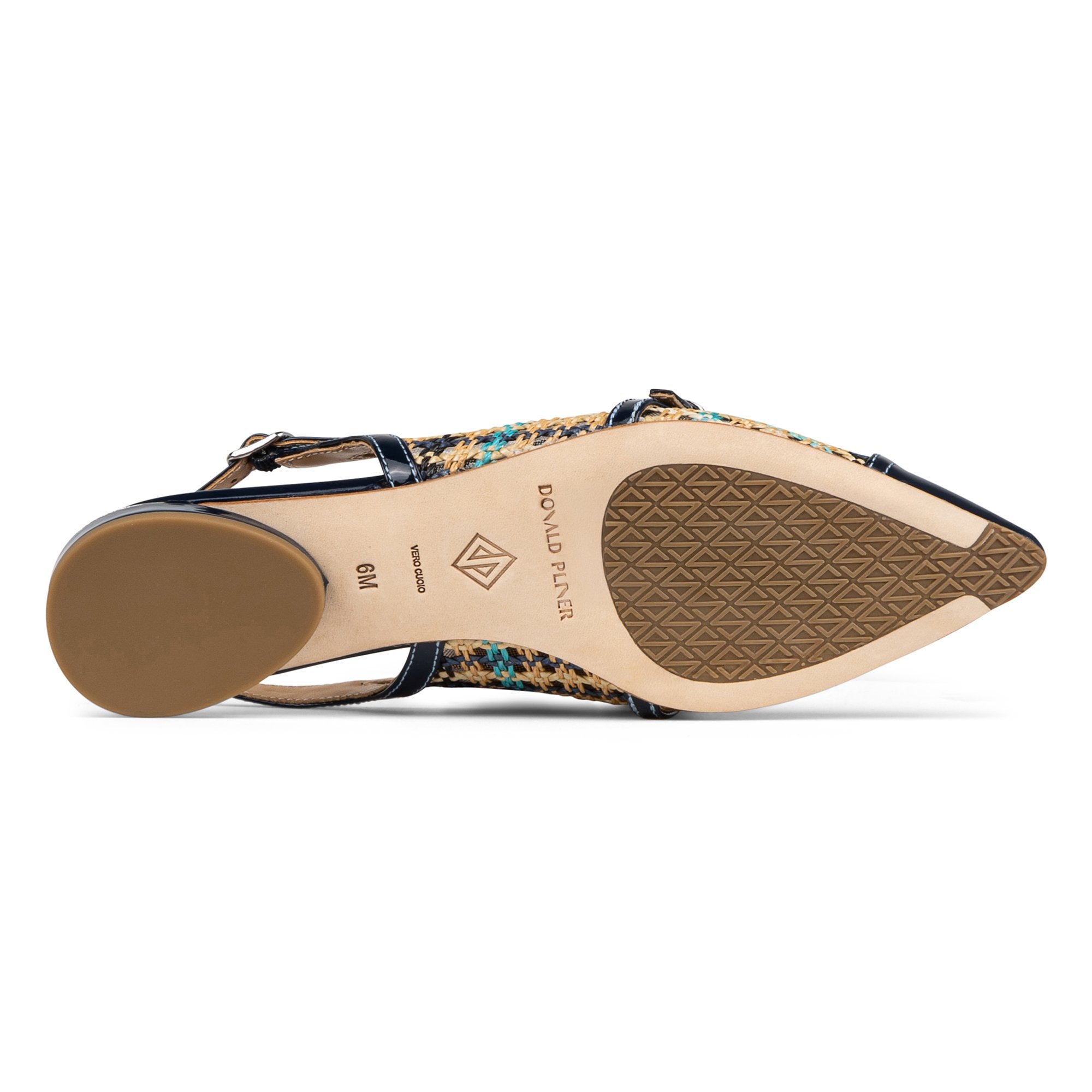 ROZAMAY Navy Multi - Donald Pliner Casual