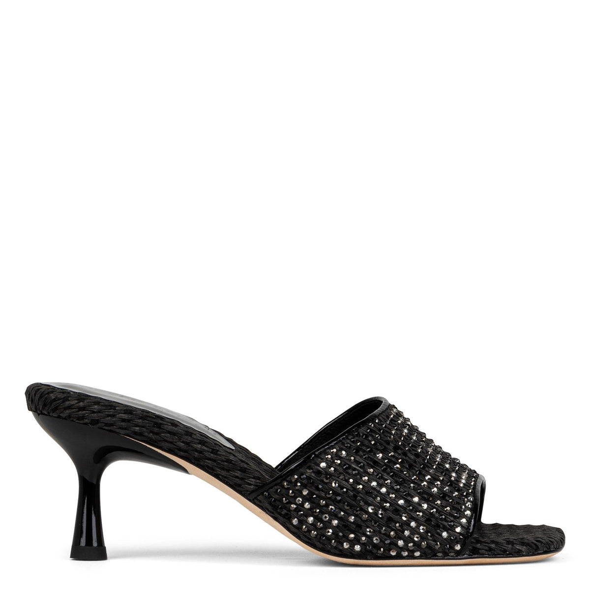 RIKKI Black Embellished - Donald Pliner Casual