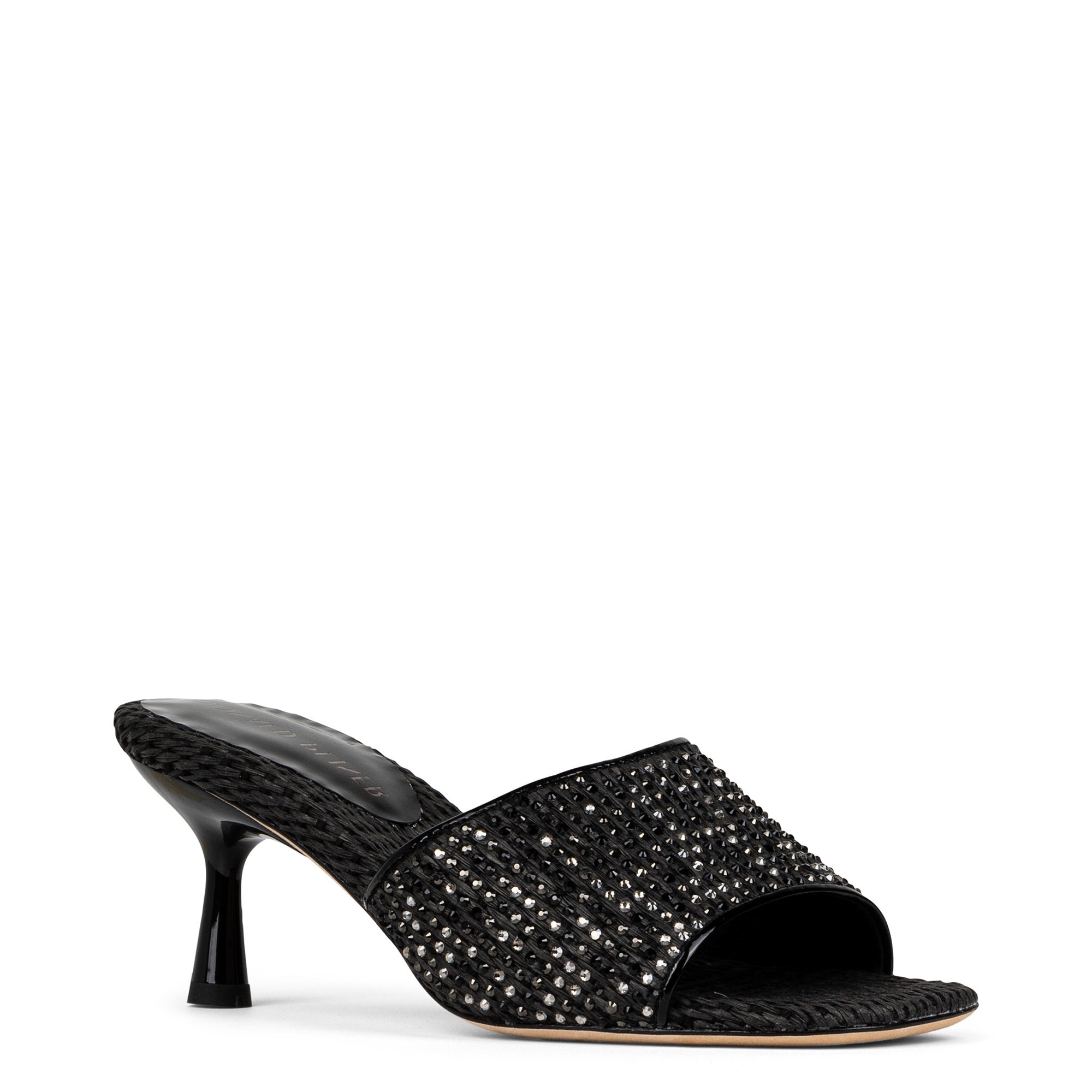 RIKKI Black Embellished - Donald Pliner Casual