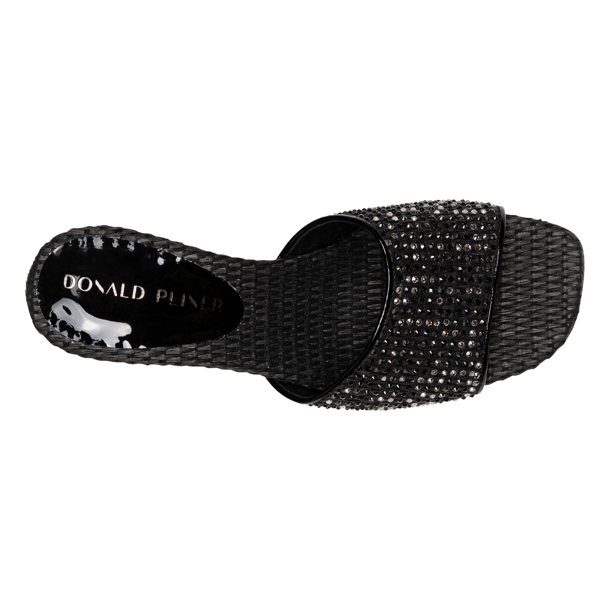 RIKKI Black Embellished - Donald Pliner Casual