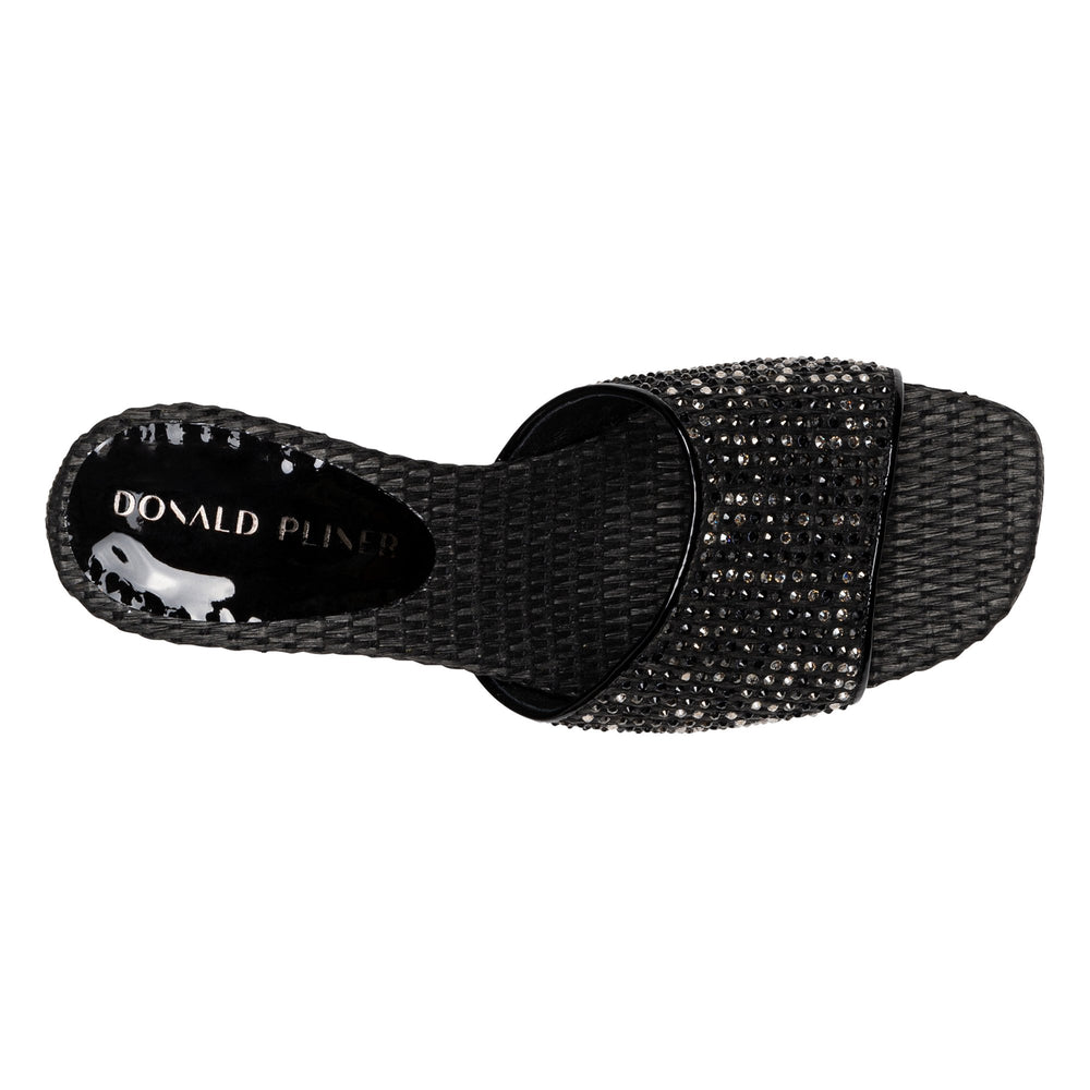 RIKKI Black Embellished - Donald Pliner Casual