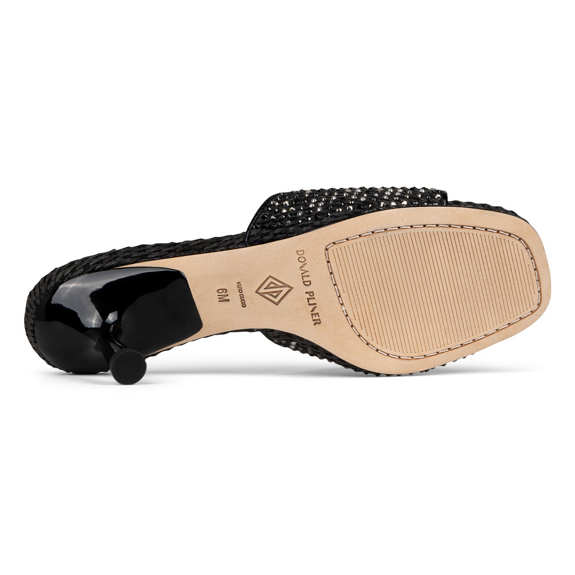 RIKKI Black Embellished - Donald Pliner Casual