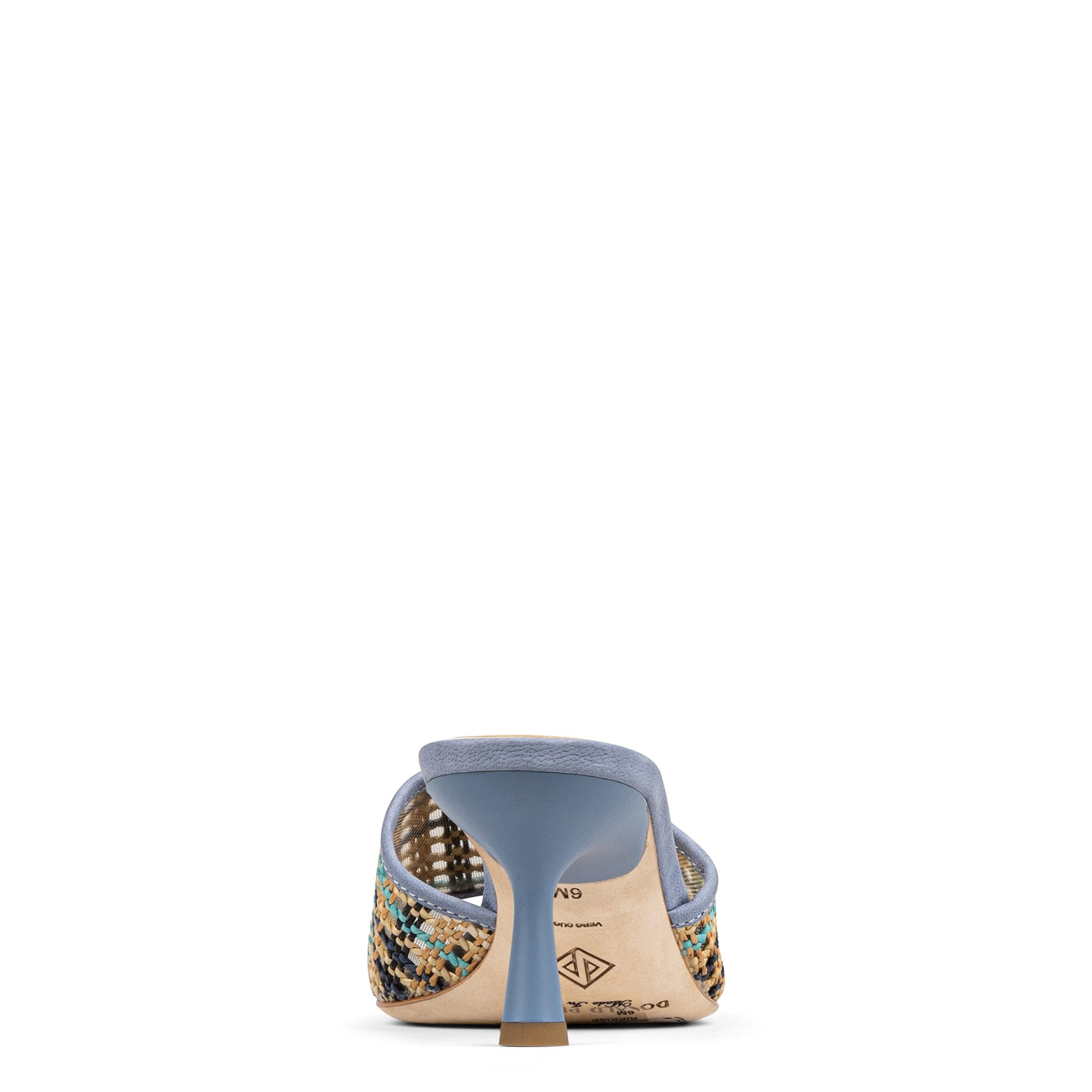 RIKKI Navy Multi Raffia - Donald Pliner Casual