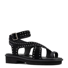 THALITA Black Suede - Donald Pliner Casual