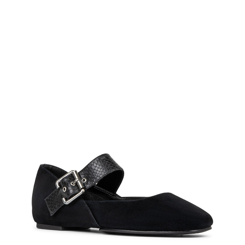 LIANE Black Suede - Donald Pliner Casual