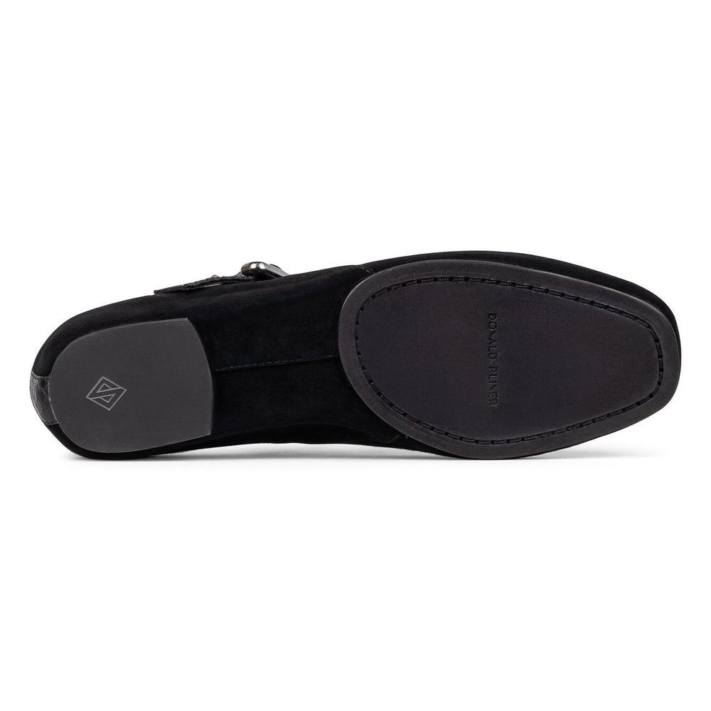 LIANE Black Suede - Donald Pliner Casual