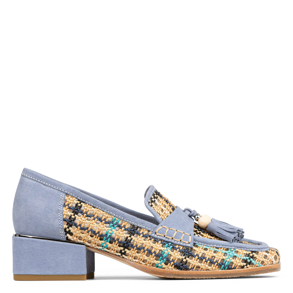 ARROYO Navy Multi Raffia - Donald Pliner Casual