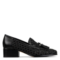 ARROYO Black Raffia - Donald Pliner Casual