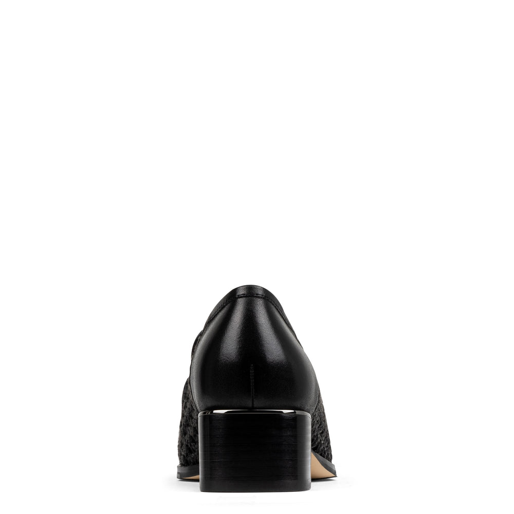 ARROYO Black Raffia - Donald Pliner Casual