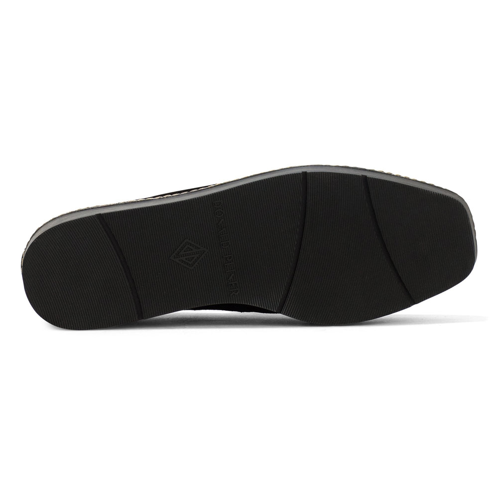 WALLIS Black Suede - Donald Pliner Casual