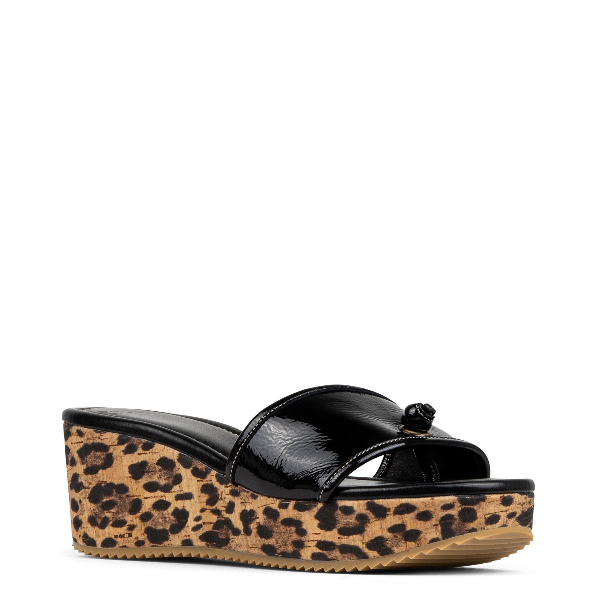 SILLI Black Leopard - Donald Pliner Casual