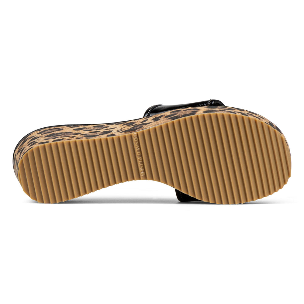 SILLI Black Leopard - Donald Pliner Casual