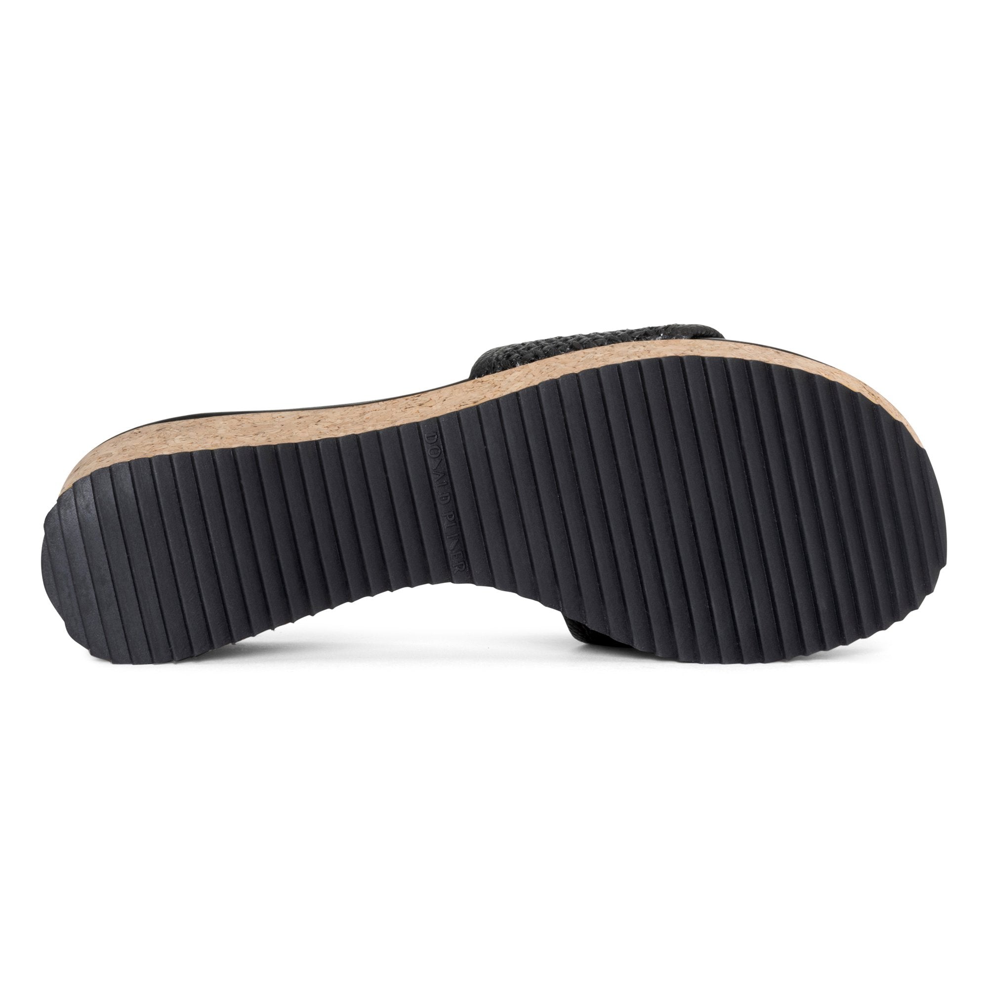 SILLI Black Cork - Donald Pliner Casual