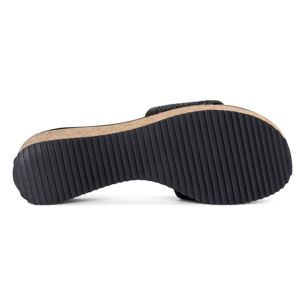 SILLI Black Cork - Donald Pliner Casual