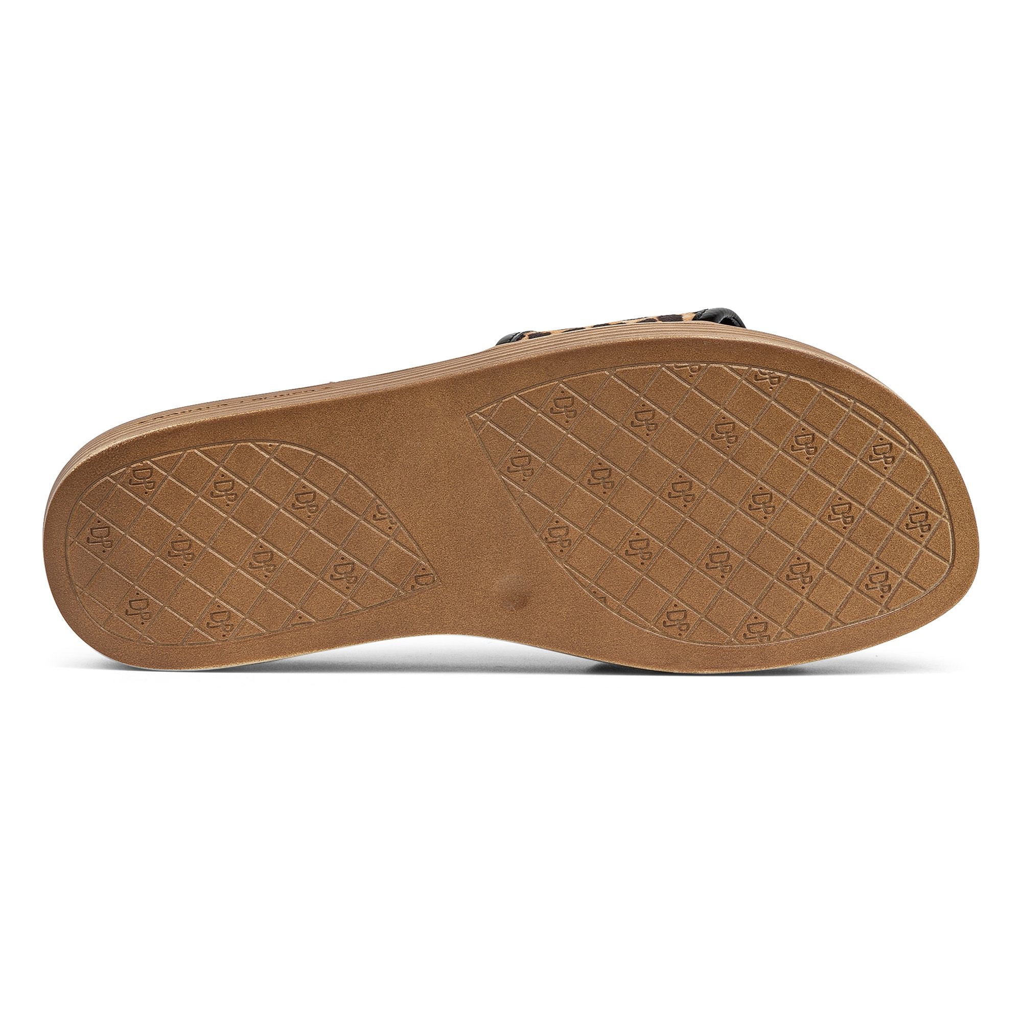 FARRAH Natural Black Leopard - Donald Pliner Casual
