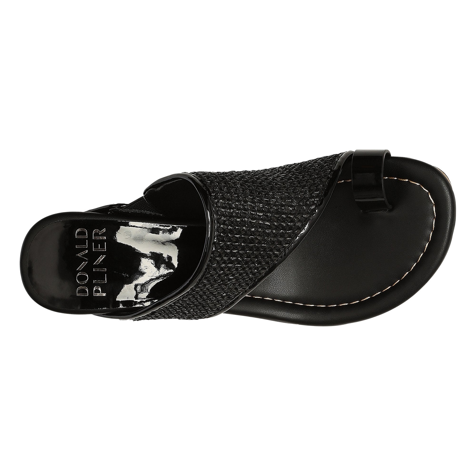 GYER Black Raffia - Donald Pliner Casual