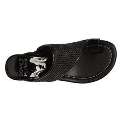 GYER Black Raffia - Donald Pliner Casual