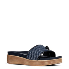 FARRAH Navy Denim - Donald Pliner Casual