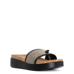 FARRAH Black Canvas - Donald Pliner Casual