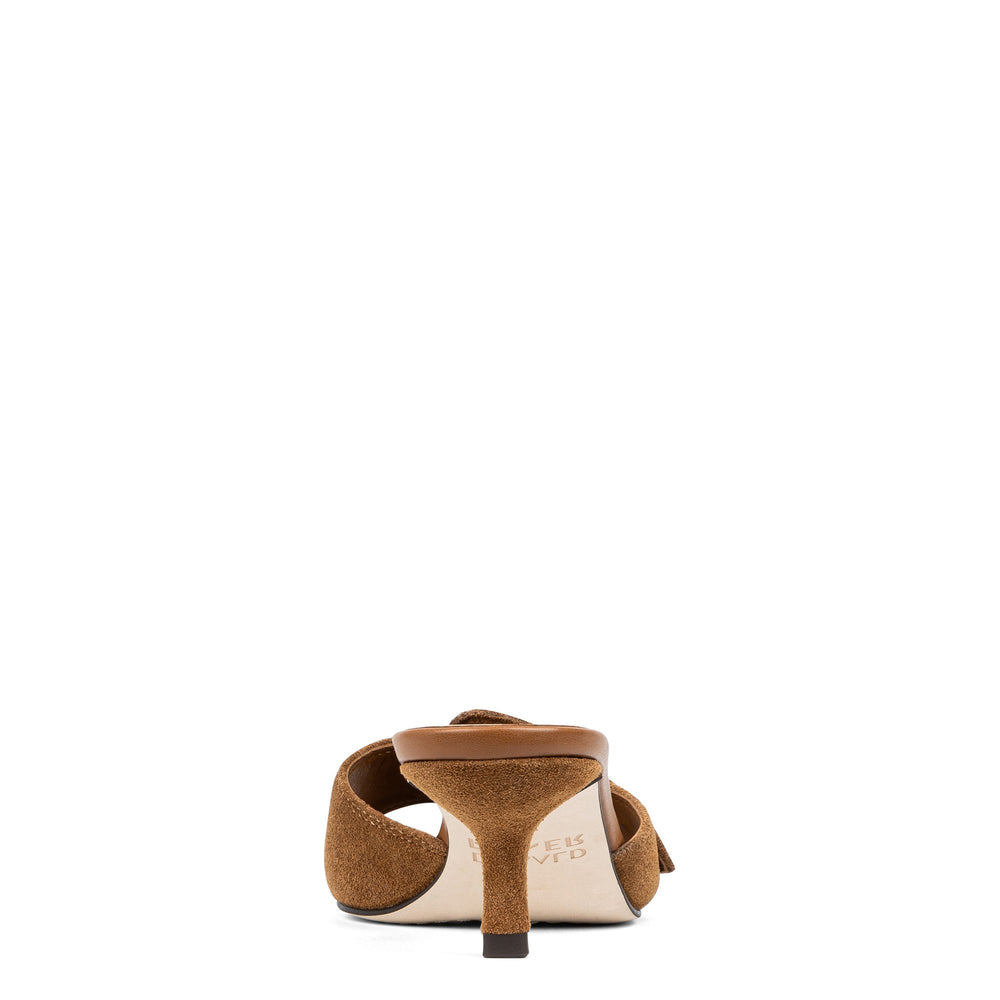 CHERRY Saddle Suede - Donald Pliner Casual