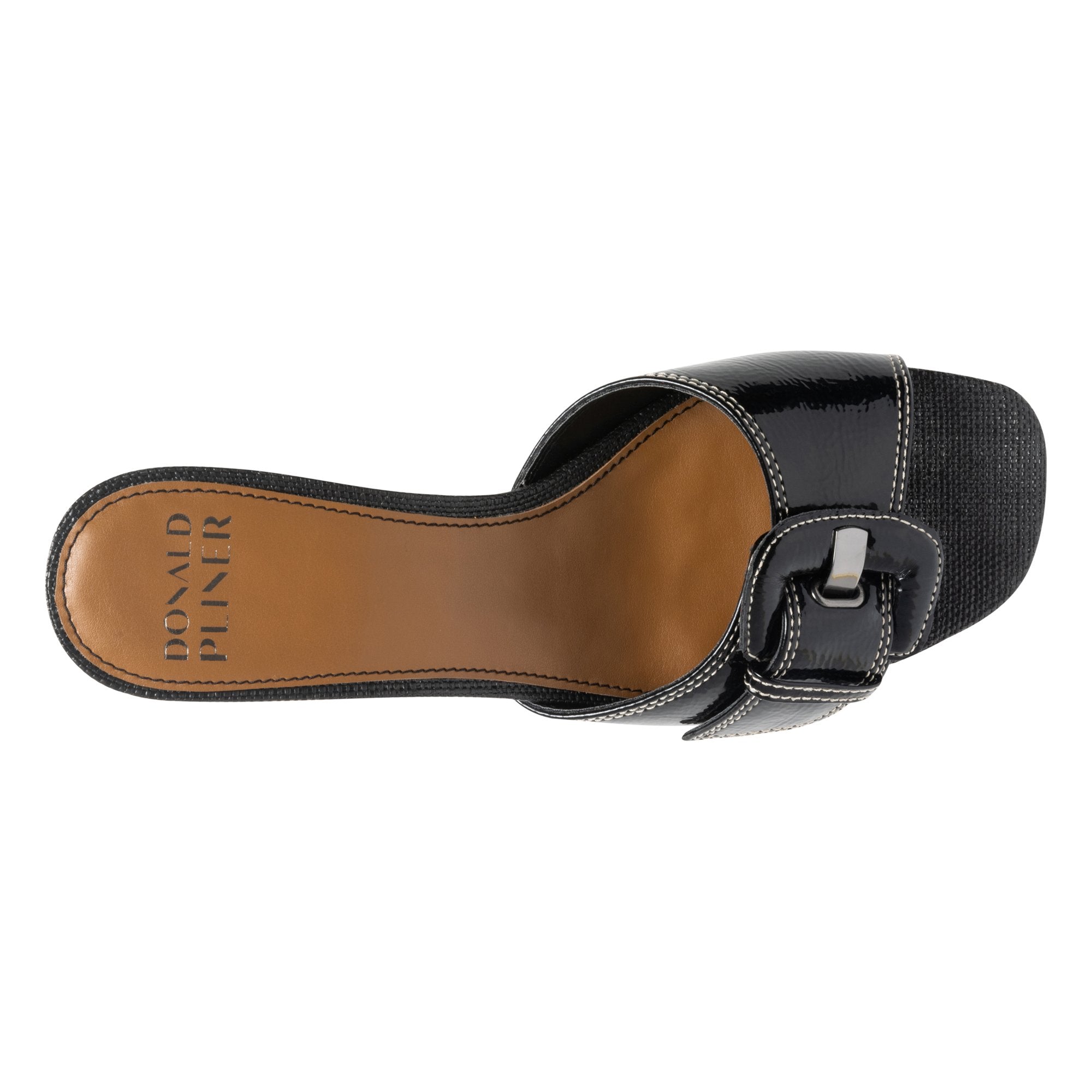 CHERRY Black Patent - Donald Pliner Casual