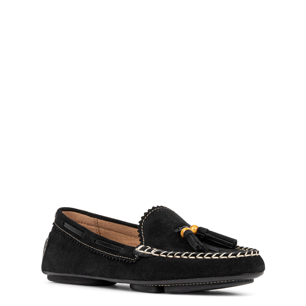 REBINA Black Suede - Donald Pliner Casual