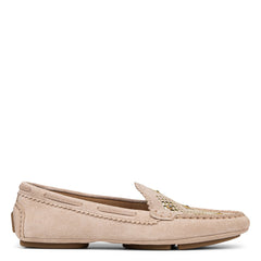 REBINA EMBELLISHED Sand Suede - Donald Pliner Casual