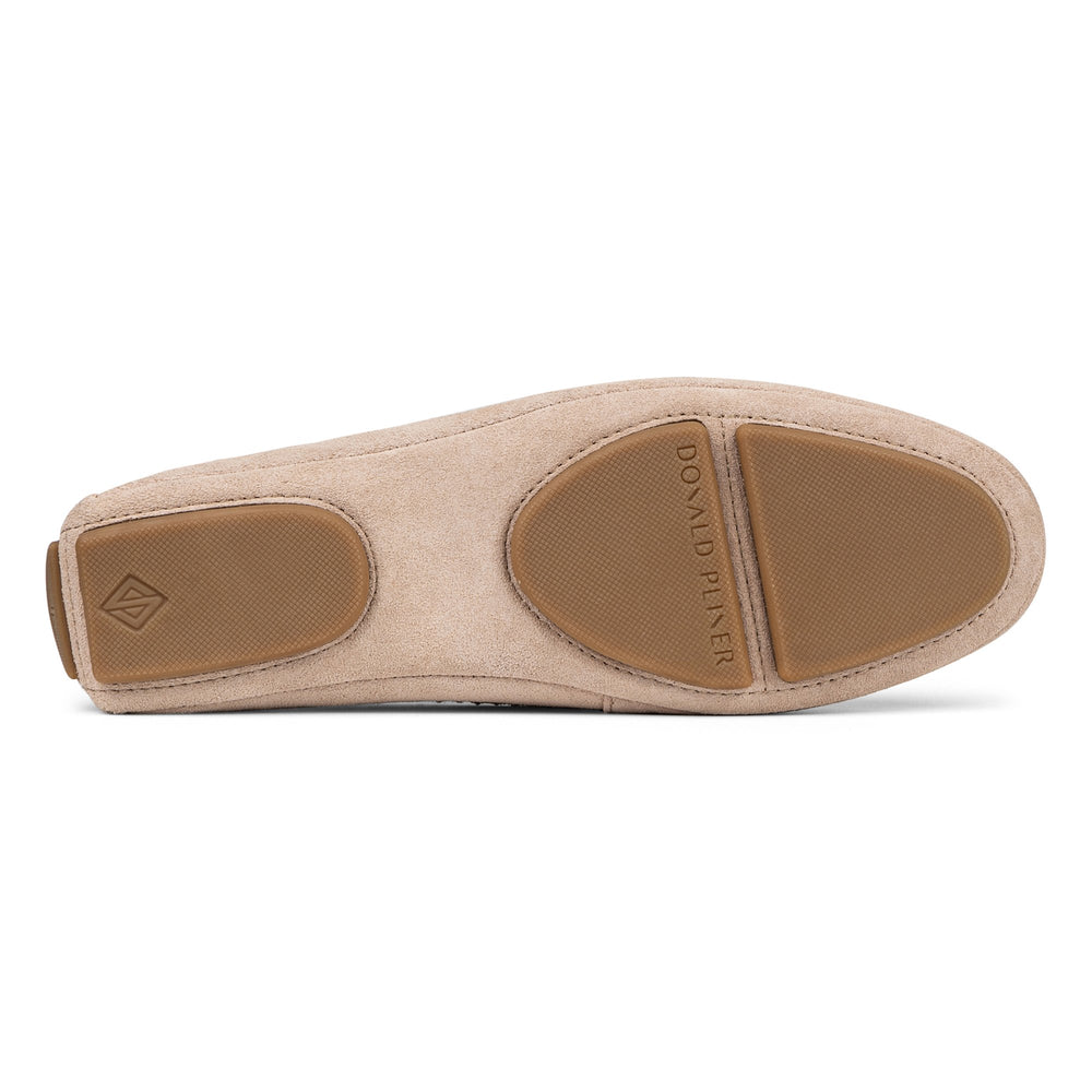 REBINA EMBELLISHED Sand Suede - Donald Pliner Casual