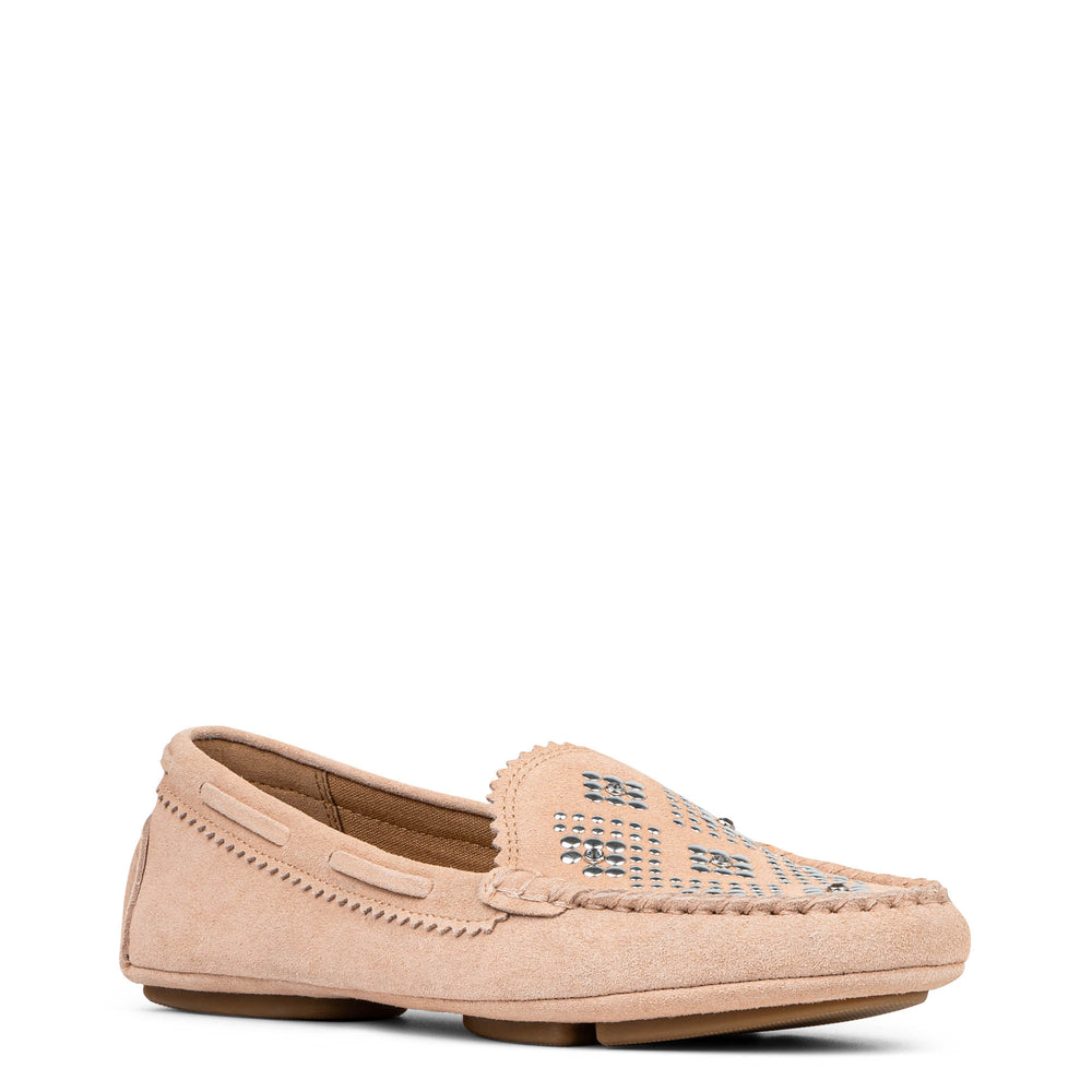 REBINA EMBELLISHED Rosette Suede - Donald Pliner Casual