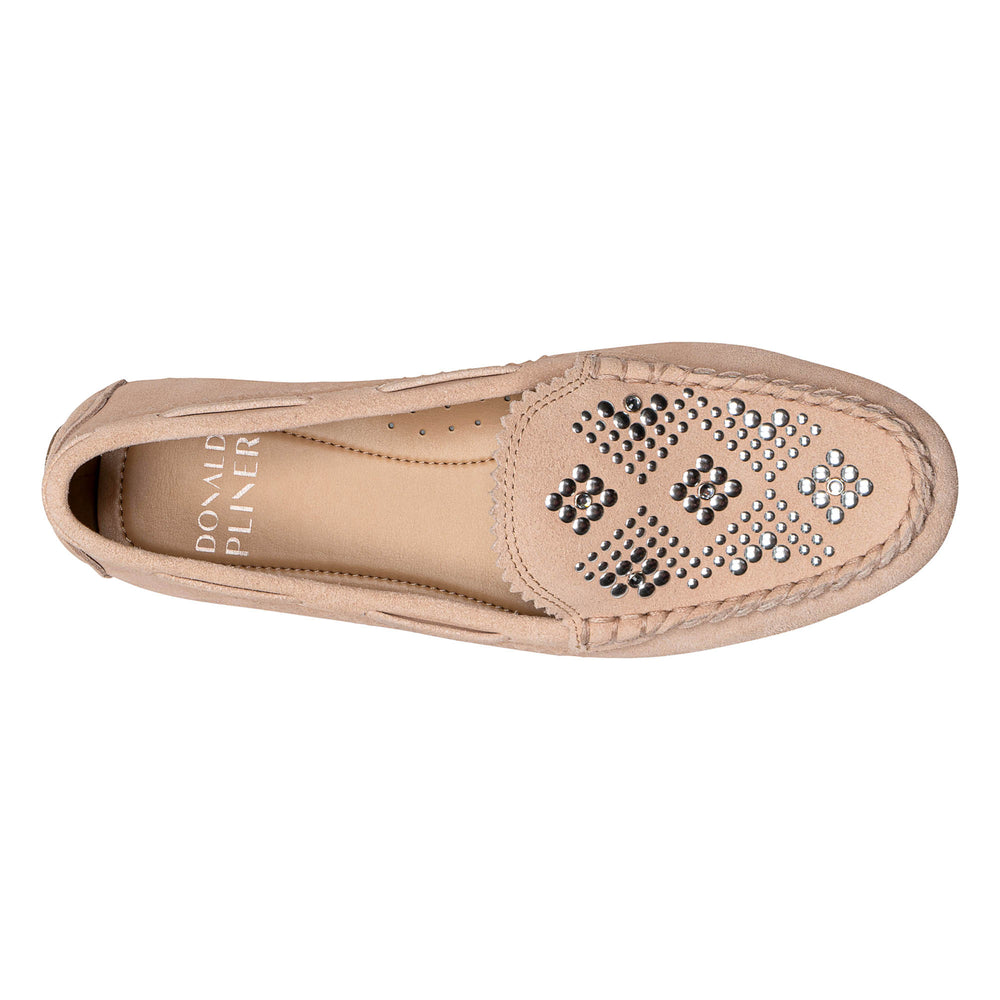 REBINA EMBELLISHED Rosette Suede - Donald Pliner Casual