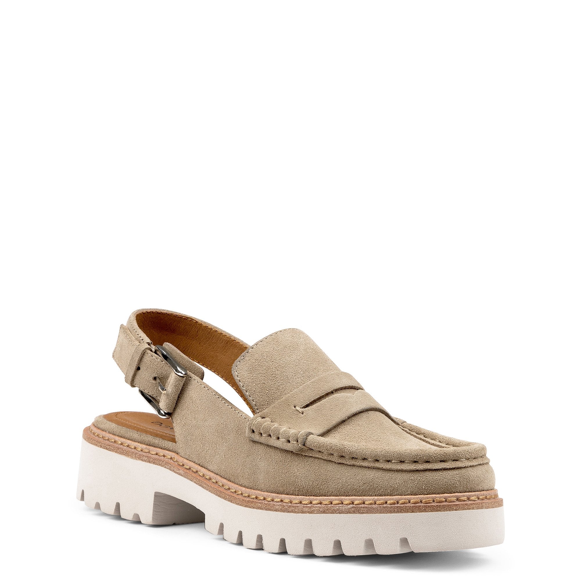 HALIE Taupe Suede - Donald Pliner Casual