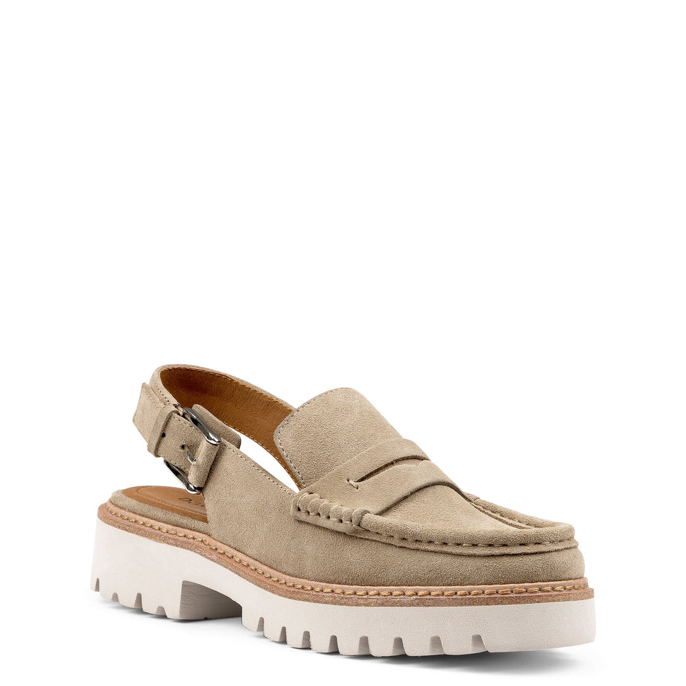 HALIE Taupe Suede - Donald Pliner Casual