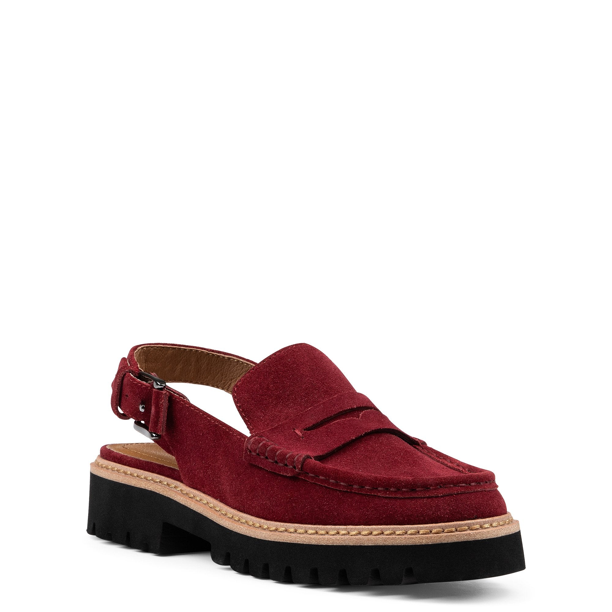 HALIE Cranberry - Donald Pliner Casual