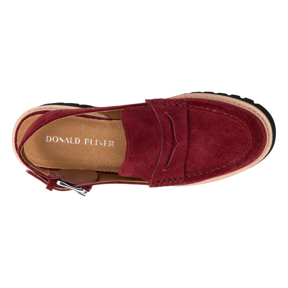 HALIE Cranberry - Donald Pliner Casual