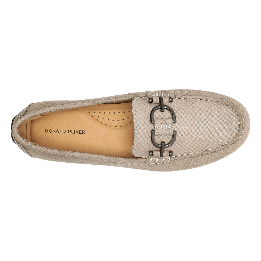 GIOVANNA Light Taupe Snake - Donald Pliner Casual