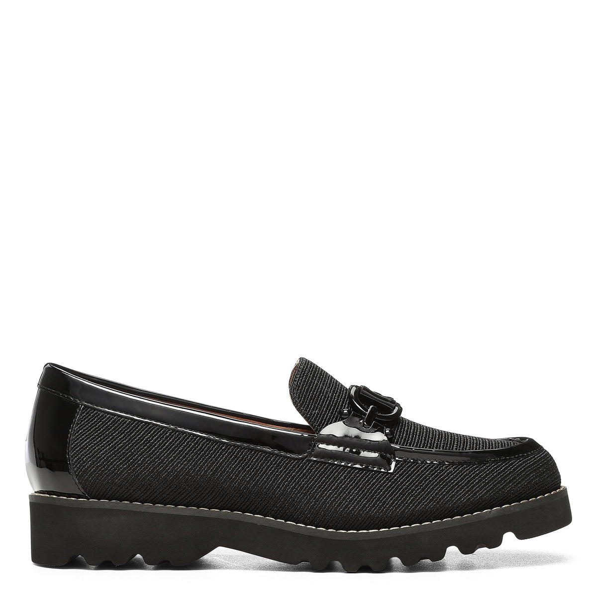 LOAFER W LUG Black - Donald Pliner Casual