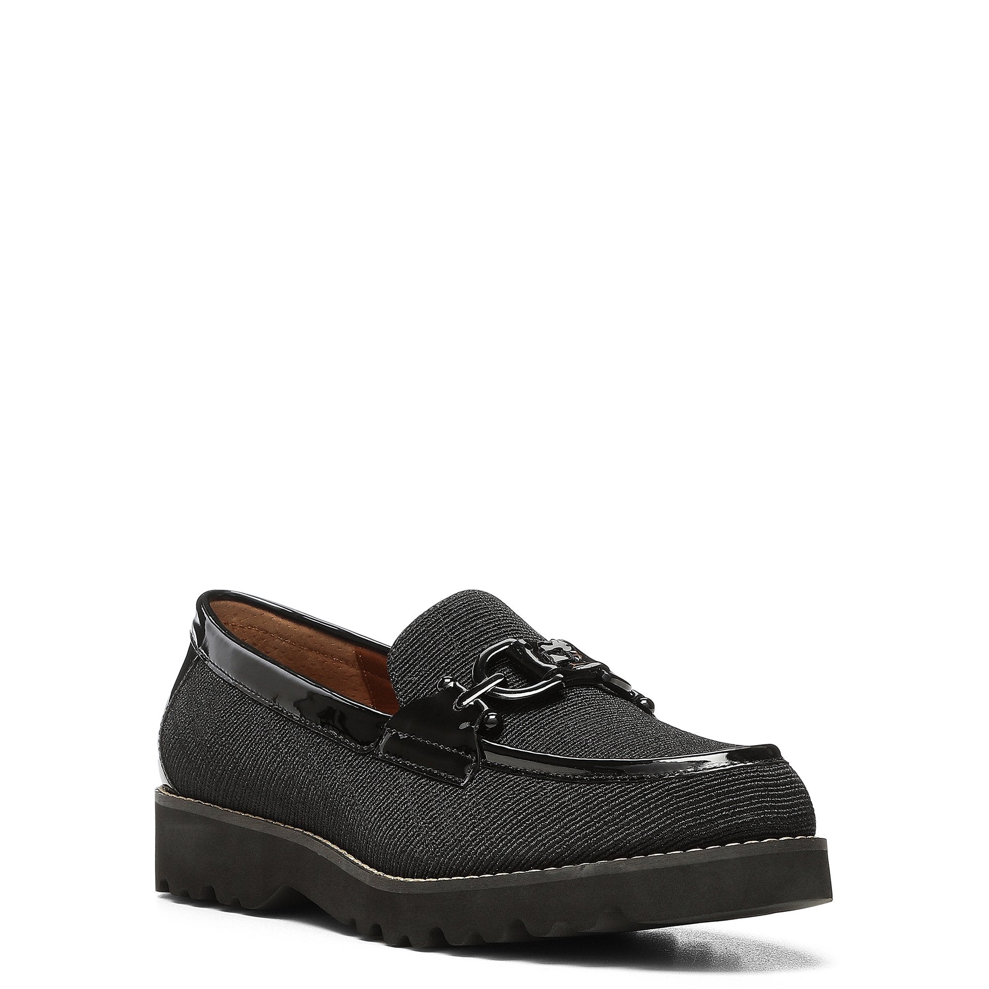 LOAFER W LUG Black - Donald Pliner Casual