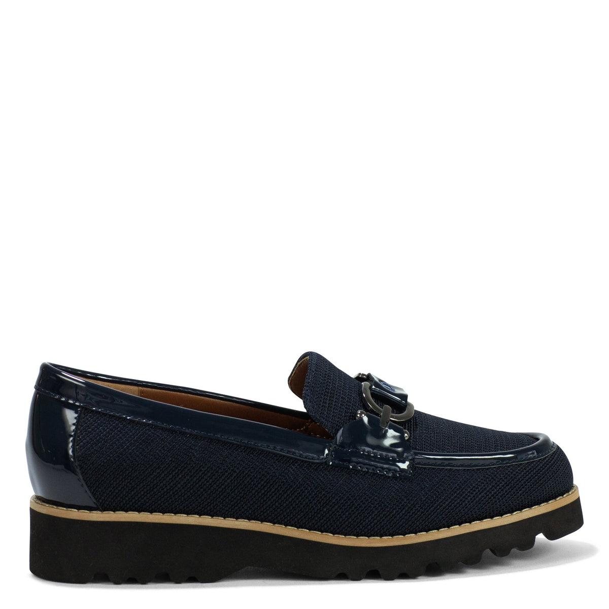 LOAFER W LUG Navy - Donald Pliner Casual