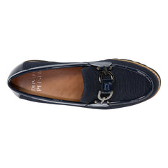 LOAFER W LUG Navy - Donald Pliner Casual