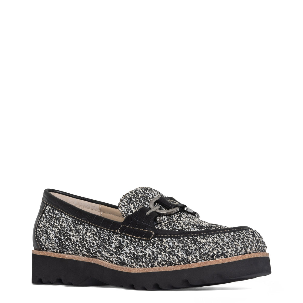 CLIO Black White Raffia - Donald Pliner Casual