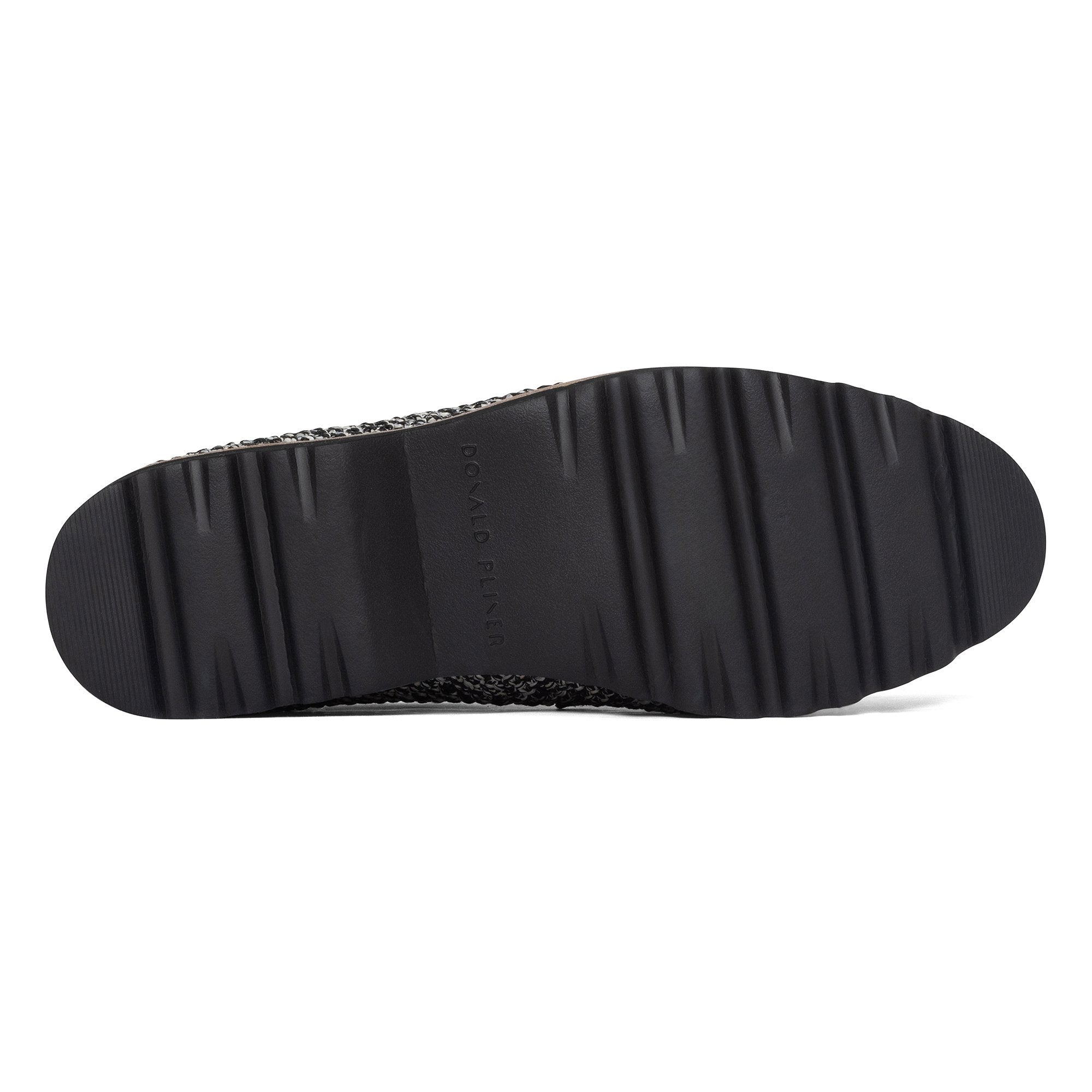 CLIO Black White Raffia - Donald Pliner Casual
