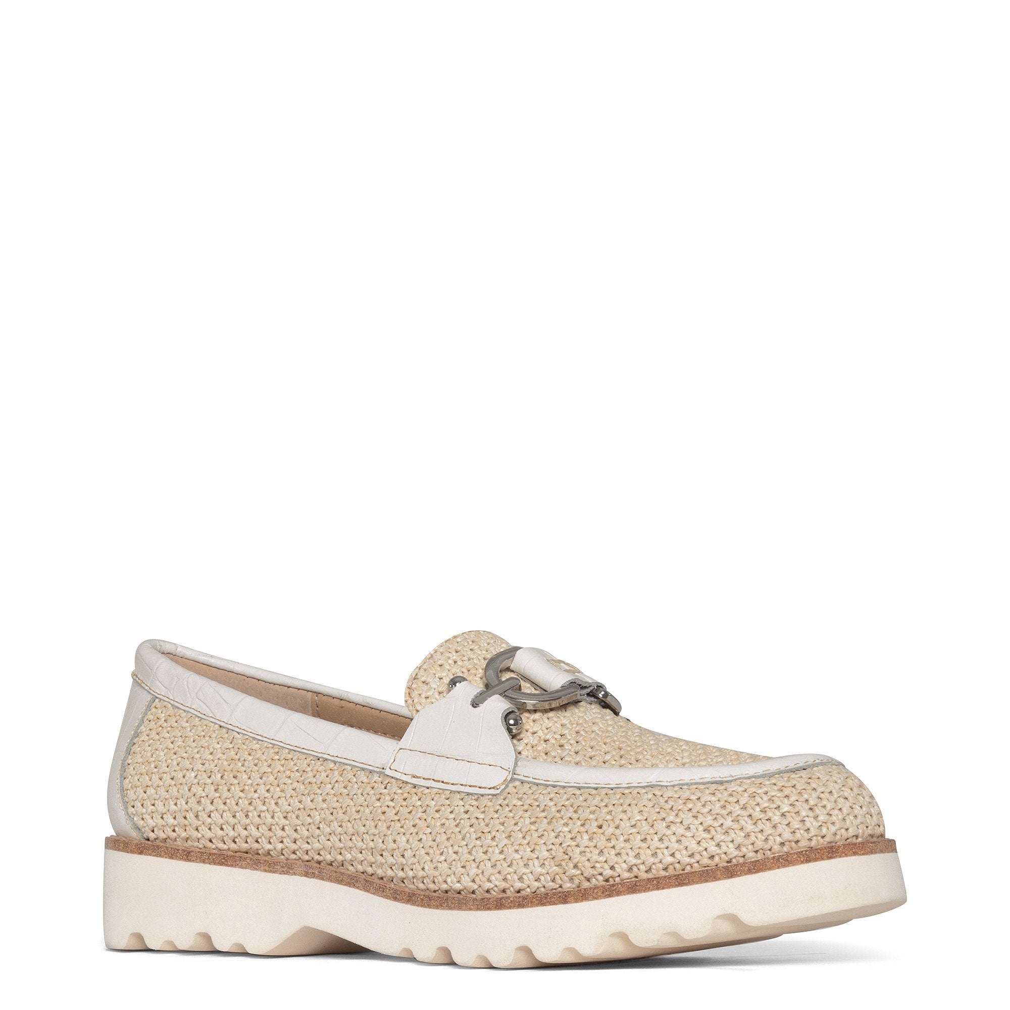 CLIO Beige Raffia - Donald Pliner Casual