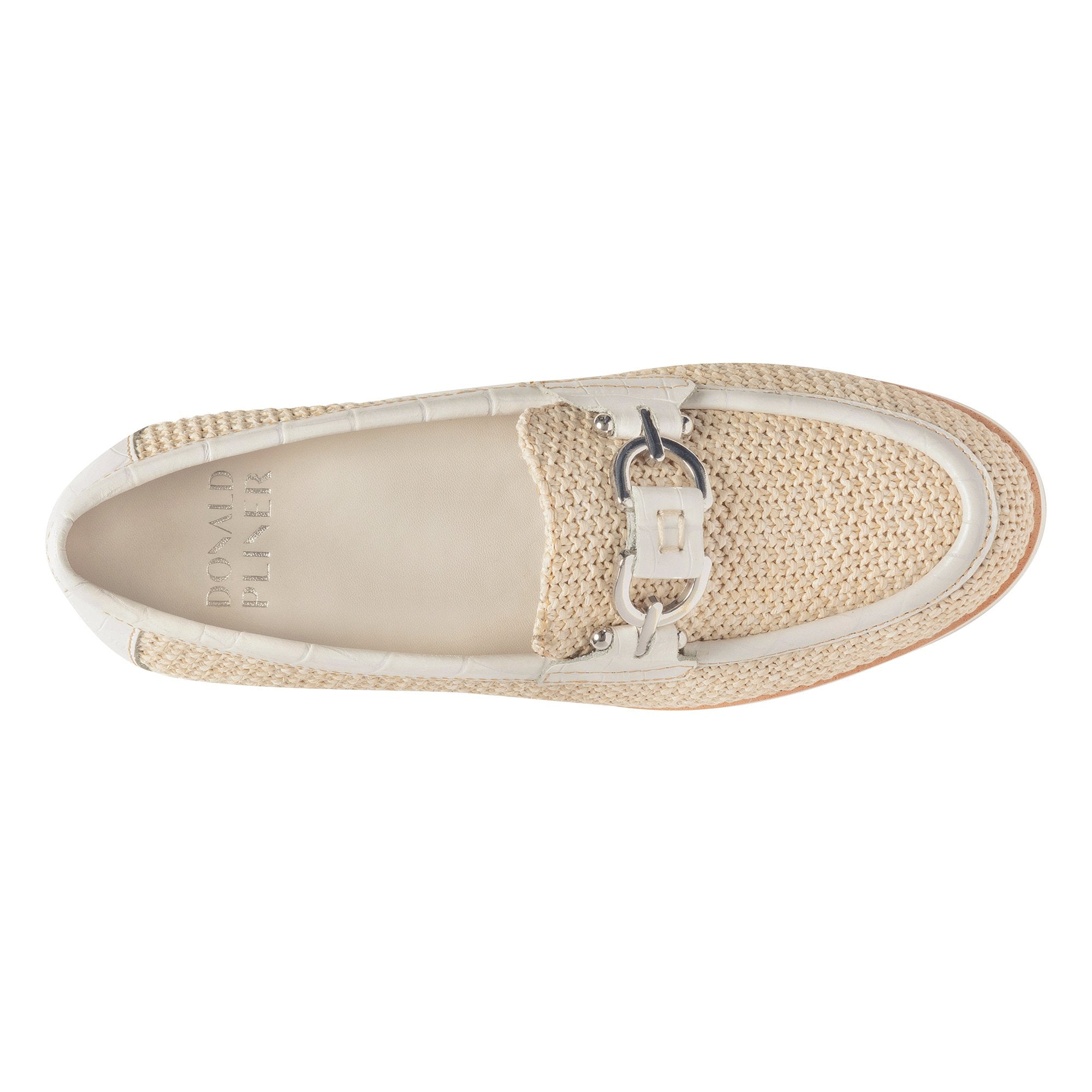 CLIO Beige Raffia - Donald Pliner Casual