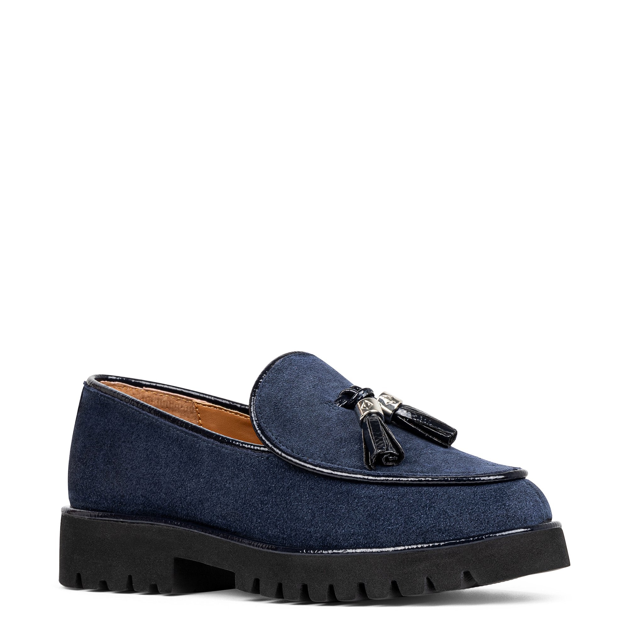 ECLIPSE Navy Suede - Donald Pliner Casual