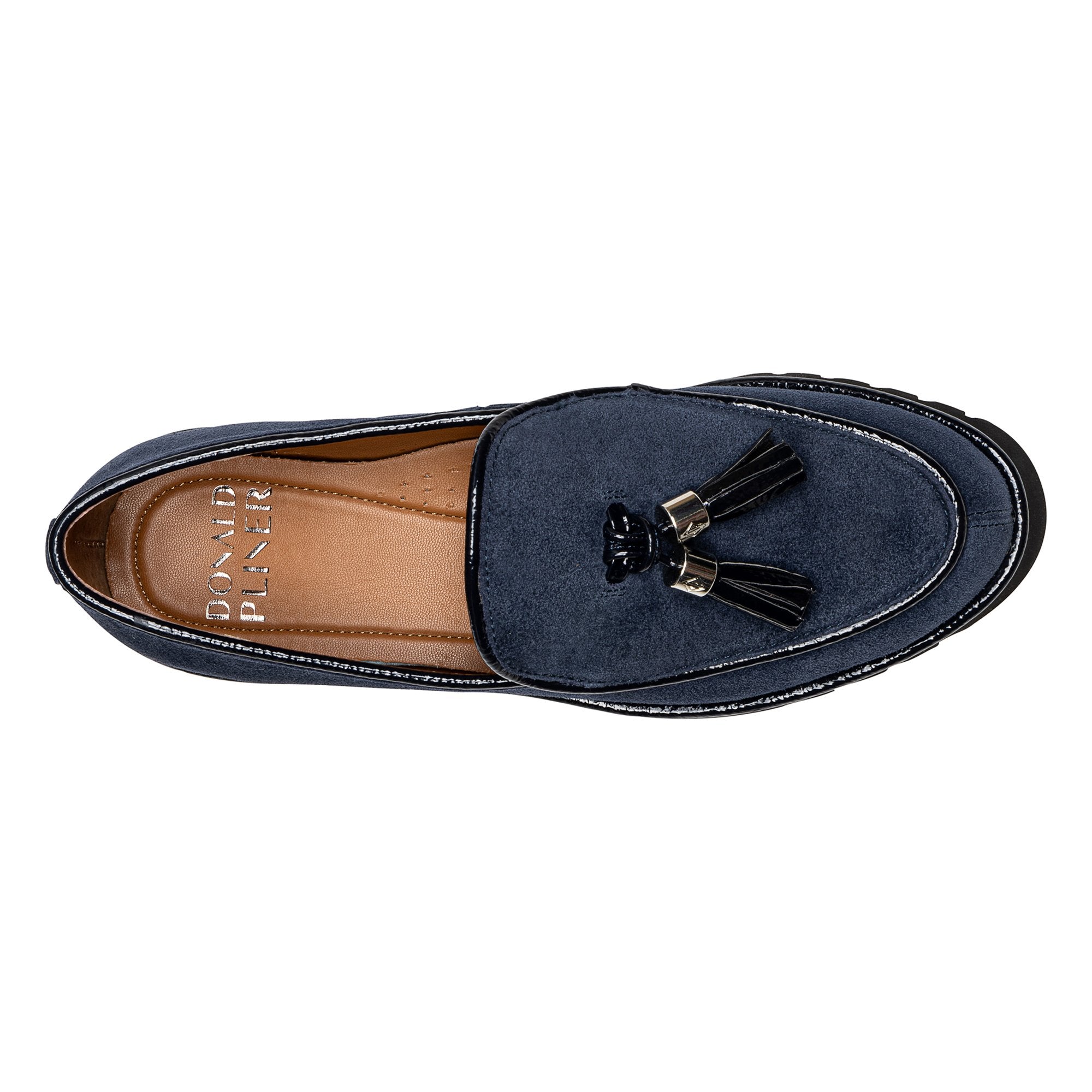 ECLIPSE Navy Suede - Donald Pliner Casual