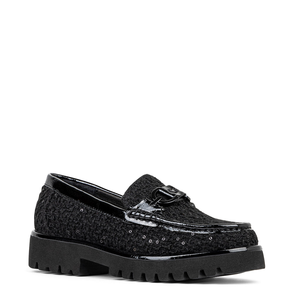 HELIO Black Bouclé - Donald Pliner Casual