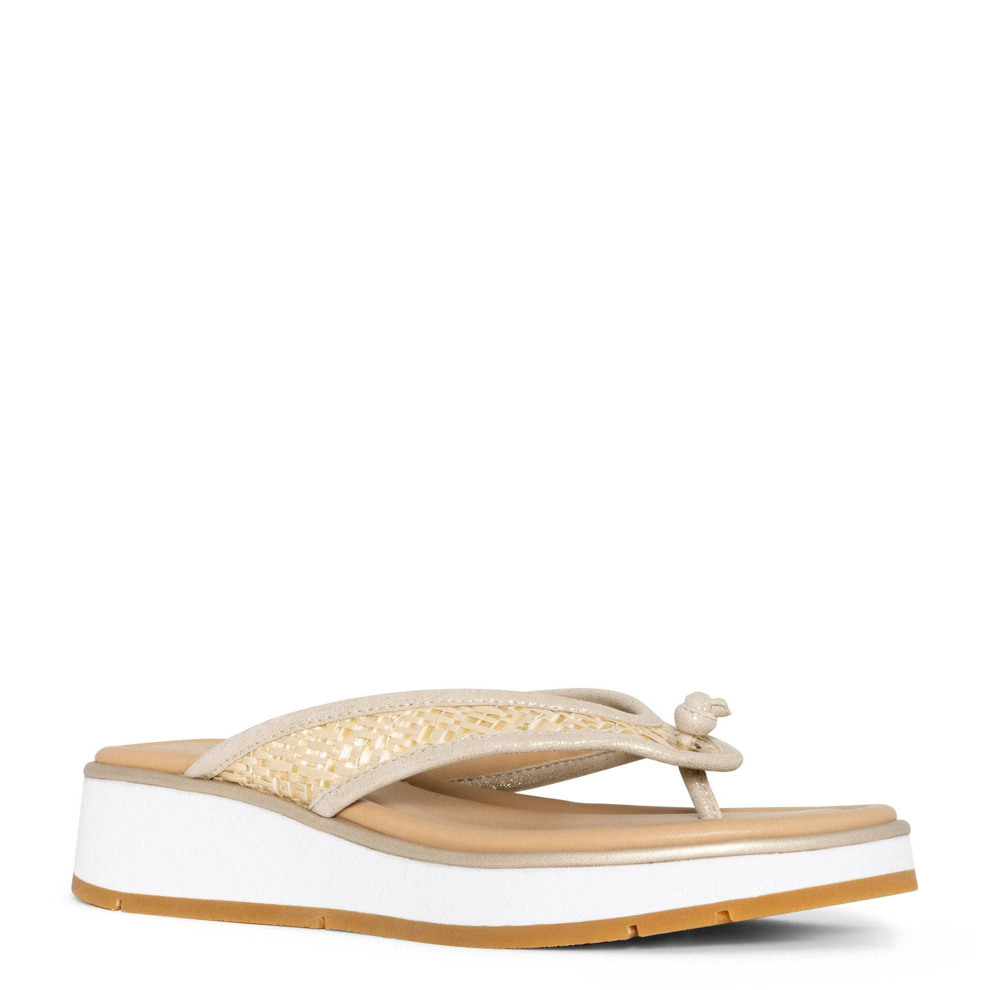 KLARICE Platino Raffia - Donald Pliner Casual