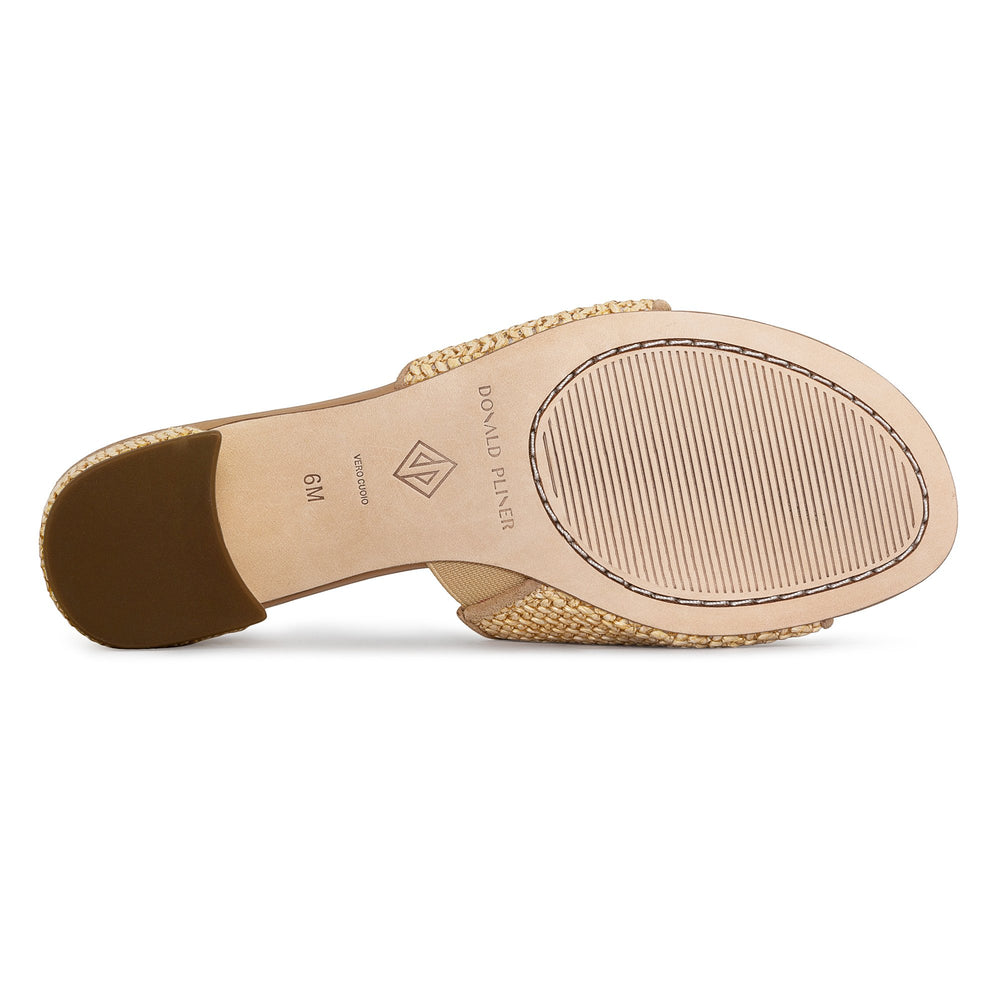 MELROS Camel Raffia - Donald Pliner Casual
