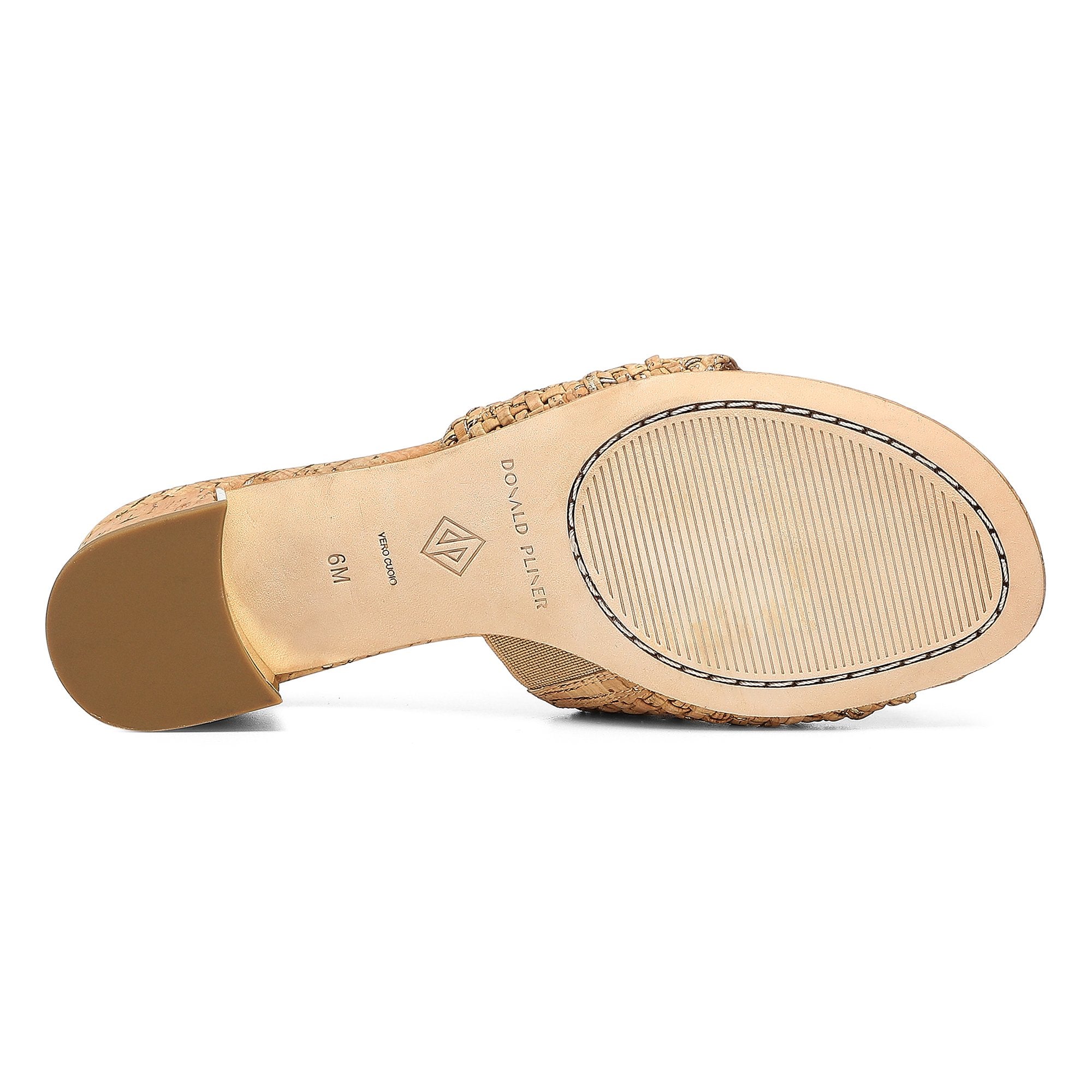 MELROS Natural/Platino - Donald Pliner Casual