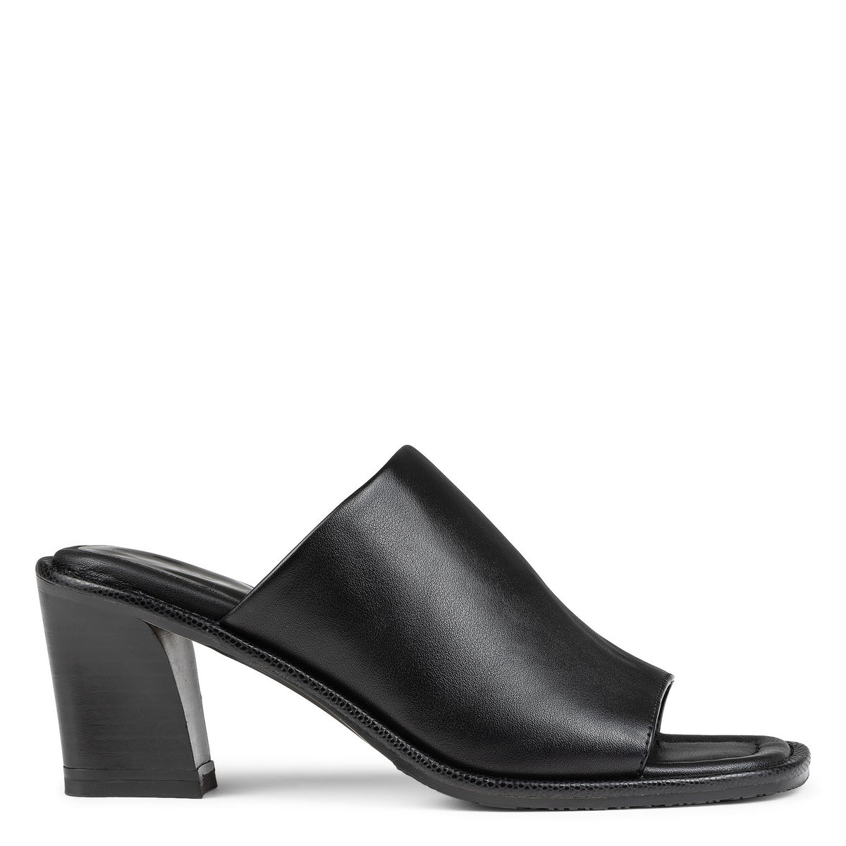 JAYLYN Black Leather - Donald Pliner Casual
